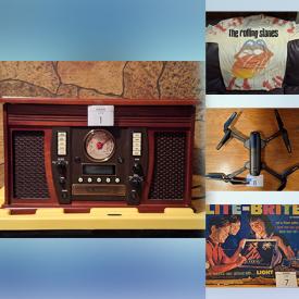 MaxSold Auction: This online auction features power tools, porcelain dolls, vintage postcards, vintage toys, drone, Avon spice jars, beauty appliances, vinyl records, DVDs, collectible spoons, sports trading cards, horse brass, painting supplies, vintage Christmas houses, Avon Mrs. Albee award figurines, vintage postcards, garden tools, home electronics, video games, and more!
