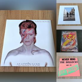 MaxSold Auction: This online auction features vinyl records, comics, DVDs, sports trading cards, Pokémon cards, and more!