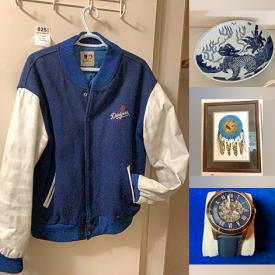 MaxSold Auction: This online auction features watches, Indigenous artwork, sports collectibles, exercise equipment, DVDs, drafting table, compressor, diving suit, small kitchen appliances, skateboard, cloisonne, Asian plates, costume jewelry,  monitor, dark room equipment, camera gear, sports apparel, outerwear, area rugs, Asian ink wash paintings, and more!