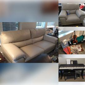 MaxSold Auction: This online auction features collector plates, artwork, furniture, crystal, picture frames, linens, area rugs, lamps, books, silver-plate, china, tools, clocks, kitchen accessories, workout equipment, clothing, records, music equipment, cameras, and much, much, more!!!!