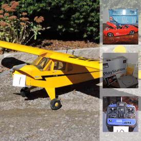 MaxSold Auction: This online auction features R/C Model Air Planes, R/C Model Air Plane Parts, 1959 Chevy El Camino Red Die Cast Car, 2003 Dubcity Oldskool Die Cast Car, 2004 Dubcity Bigtime Muscle Die Cast Car, 1955 Buick Century Metal Kit Model, PSP Game System, Nintendo NES Games, Hockey cards and much more!