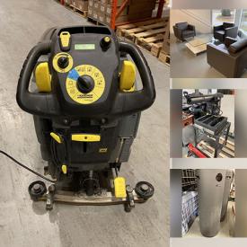 MaxSold Auction: This online auction features monitors, planters, foosball table, power tool, air purifiers, floor cleaner, and more!n