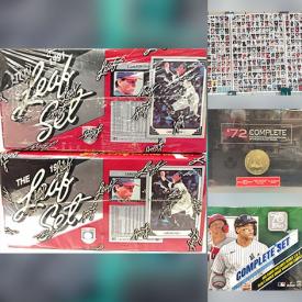 MaxSold Auction: This online auction features sports trading cards, Dragon Ball Z cards, Corvette cards, Skylander battle packs, sports collectibles, and more!