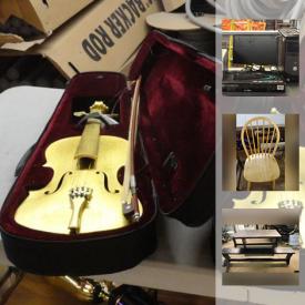 MaxSold Auction: This online auction features Dance Platforms, File Cabinet, Benches, Hollow Core Doors, Doll House, Wooden Chairs, Assorted Dance Accessories, Prop Violins, Trophies, Audio Video Control Centre, Computer and much more.