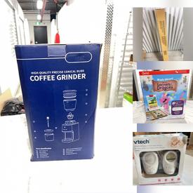 MaxSold Auction: This online auction features fitness gear, small kitchen appliances, NIB ceiling fans, women’s clothing & footwear, model kit, toys, tent, power tools, pet products, garden art, watches, baby gear, kids’ clothes, wi-fi security camera, trail camera, area rug, security safe, aquarium pump, NIB pendant light, chair cushions, electrical supplies, men’s footwear, new beauty products, teacher resources, curtain panels, and much, much, more!!!