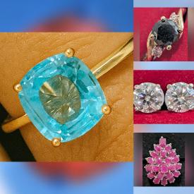 MaxSold Auction: This online auction features gemstone jewelry, silver jewelry, loose gemstones, and more!