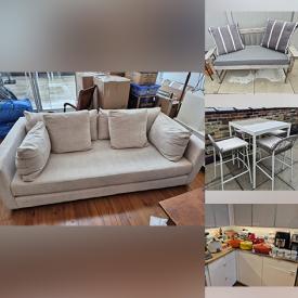 MaxSold Auction: This online auction features vintage cameras & accessories, small kitchen appliances, antique trunk, CDs, stereo components, modern sofa, office chair, women’s clothing & footwear, planters, patio furniture, pet products, and more!