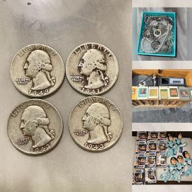 MaxSold Auction: This online auction features men’s & women\'s clothing & footwear, chandelier, bike accessories, craft supplies, bikes, small kitchen appliances, S&P shakers, Funko Pops, costume jewelry, pet products, toys, coins, and more!