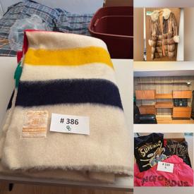 MaxSold Auction: This online auction features silver flatware, fan, vintage industrial sewing machine, MCM revolving bookcase, teak wall unit, planters, drafting table, camera lenses, art pottery, Bunnykins, small kitchen appliances, outerwear, men’s & women’s clothing & footwear, fitness gear, vintage toys & games, infant clothing, telescope, comics, fans, art & craft supplies, golf clubs, vintage head vases, Hudson’s Bay blanket, costume jewelry, and more!