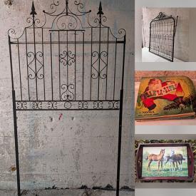 MaxSold Auction: This online auction features vintage Lladro figurine, vintage Christmas lights, wrought iron display pieces, art glass, vintage Mana comics, Trail of Painted Ponies figurines, power tool, and more!