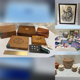 MaxSold Auction: This auction features Nativity Set, Holiday Decor, Santa Figurines, Clay Herb Pots, Wood Keepsake Boxes, Crucifixes, Tree Ornaments, Wall Art, Cat Figurines, Vintage Cannisters, Pewter and much much more!