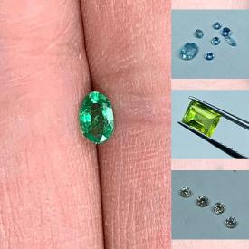 MaxSold Auction: This online auction features gemstone jewelry and loose gemstones, including peridots, sapphires, aquamarine, amethyst, emeralds, diamonds, and more!