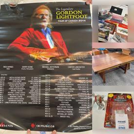 MaxSold Auction: This online auction features area rugs, small kitchen appliances, vintage school chairs, garden tools, die-cast vehicles, action figures, steins, banknotes, coins, security camera, art glass, comics, car brochures, dining table & chairs, and more!