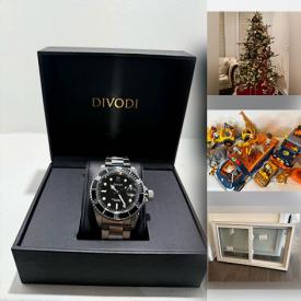 MaxSold Auction: This online auction features watch, nutcracker, automated Santa, toys, women’s footwear, DVDs, children’s books, vinyl records, and more!