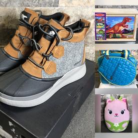 MaxSold Auction: This online auction features new men’s & women’s clothing & footwear, new children’s clothing & footwear, watches, new toys, pet products, puzzles, children’s books,  new beauty products, new craft kits, new hats/mitts/slippers/socks, jewelry making supplies, new baby items, games, new costume jewelry, fishing gear, new Squishmallows, and much, much, more!!!