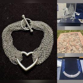 MaxSold Auction: This online auction features decanter sets, collector Barbie, silver & costume jewelry, Swarovski figures & jewelry, cameras & accessories, area rug, Infinity mirror, children’s books, art supplies, stein, brass collectibles, art pottery, men’s footwear, vintage formal gloves, teacup/saucer sets, Hollohaza figurines, and more!