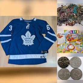 MaxSold Auction: This online auction features jewellery, sports memorabilia, collectible coins, board games, Pokemon cards, comic books, Hot Wheels, trading cards, and much, much, more!!!