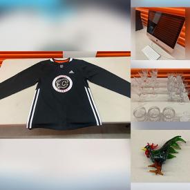 MaxSold Auction: This online auction features sports memorabilia, office supplies, bicycles, clothing, home decor, games, and much, much, more!!!