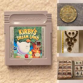 MaxSold Auction: This online auction features costume jewelry, video games, Blu-Rays, Pokemon cards, collectible die-cast vehicles, sports collectibles, coins, sports trading cards, vinyl records, golf clubs, printer, comics, DVDs, stamps, and more!