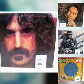 MaxSold Auction: This online auction features Disney collectibles, trinket box, perfume bottle, Mexican bark painting, metal wall art, Precious Moments, sports collectibles, Coca-Cola collectibles, vintage toys, art glass, small kitchen appliances, vintage tins, vinyl records, comics, chandelier, costume jewelry, and more!\n