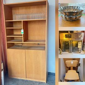 MaxSold Auction: This online auction features small kitchen appliances, TVs, vinyl records, platform beds, games, bookcases, humidifier, outerwear, exercise equipment, men’s & women’s footwear, hardware, stereo components, area rugs, pet products, skis, hand tools, room divider, office supplies, printer, drafting chairs, modular desk, monitor, women\'s clothing, planters, patio furniture, BBQ grill, garden tools, bike, and more!