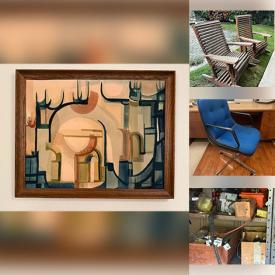 MaxSold Auction: This online auction features artwork, books, office furniture, barbecues, holiday decor, crystal, storage, clothing, outdoor furniture, tools, and much, much, more!!!!