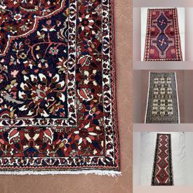 MaxSold Auction: This online auction features Persian rugs & runners, including Bakhtiyar, Hamedan, Kashan, Zanjan, Azerbayjan, Gabbeh, Torkaman, Shiraz, and more!