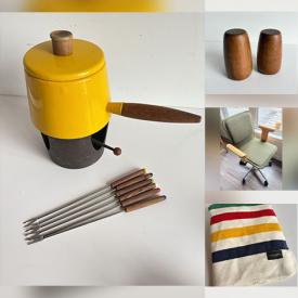 MaxSold Auction: This online auction features stained glass panel, decorative plate, cast iron pans, teacup/saucer sets, skateboard, watch, garden tools, comics, fishing gear, jersey, outerwear, coins, banknotes, games, ring light, wine cabinet, and more!