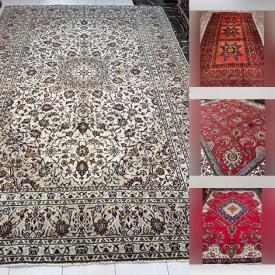 MaxSold Auction: This online auction features Persian rugs & runners, including Kashan, Tabriz, Mashhad, Hamadan, Arak, Zanjan, Turkman, and more!