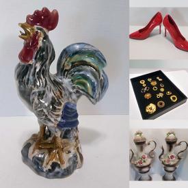 MaxSold Auction: This online auction features vintage Capodimonte vases, jogging stroller, women’s clothing & footwear, sports trading cards, art pottery, Lustreware, silver & costume jewelry, children’s clothing, nesting dolls, art glass, office supplies, craft kit, vintage toys, rooster collectibles, and more!