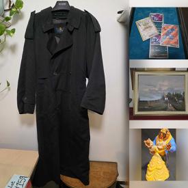 MaxSold Auction: This online auction features stereo components, gold & costume jewelry, Disney collectibles, DVDs, games, comics, video game console & games, men’s clothing, outerwear, exercise equipment, Yu-Gi-Oh collectibles, Pokémon collectibles, chandelier, and more!