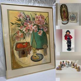 MaxSold Auction: This auction features Christmas Decor, Nativity Set, Ornaments, Dept 56, Flatware, Religious Decor, Wall Hooks, Glassware, Photo Frames, Nail Supplies, Toy Cars, Barware, Figurines, Sweaters, Artwork and much much more!