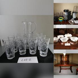 MaxSold Auction: This online auction features jewellery, furniture, crystal, bakeware, china, flatware, home decor, small appliances, and much, much, more!!!