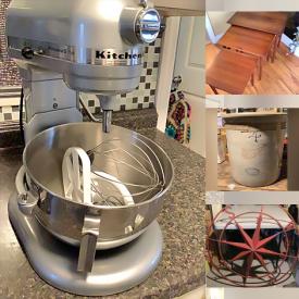 MaxSold Auction: This online auction features vintage Pryex, crocks, outerwear, graphic t-shirts, coins, banknotes, puzzle, Pokémon cards, metal wall art, hand tools, vintage tins, tabletop hockey game, footwear, small kitchen appliances, electric kids’ motorcycle, fishing gear, storage totes, gold jewelry, and more!