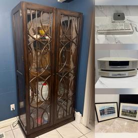 MaxSold Auction: This online auction features display cabinet, Pokémon cards, video games, home electronics, small kitchen appliances, watch, sports collectibles, drone, power tools, and more!