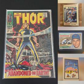 MaxSold Auction: This online auction features antique hand crank washing machine, sports trading cards, silver & costume jewelry, Ted Harrison prints, comics, John Ambrose painting, women’s clothing, games, Elvis collectibles, banknotes, coins, vinyl records, and more!