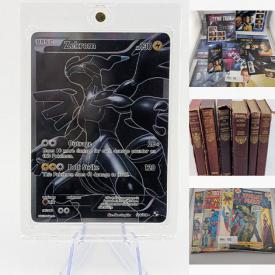 MaxSold Auction: This online auction features jewellery, pottery, movie posters, trading cards, collectible currency, Pokemon cards, stamps, marbles, memorabilia, books, figurines, comics, and much, much, more!!!