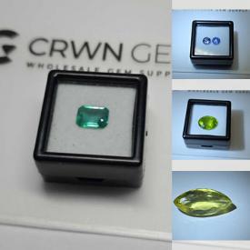 MaxSold Auction: This online auction features gemstone jewelry and loose gemstones, including sapphires, opals, rubies, citrines, amethysts, topaz, aquamarines, tanzanites, tourmalines, peridots, garnets, moonstones, and more!