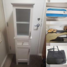 MaxSold Auction: This online auction features men’s & women’s footwear, Pokémon cards, women’s & kids’ clothing, printer, toys, sports trading cards, sports collectibles, power & hand tools, skis, guitar, video game, costume jewelry, pet products, and more!