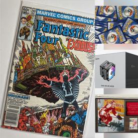 MaxSold Auction: This online auction features sports trading cards, video games, Magic: the Gathering cards, Pokémon collectibles, comics, scarves, sports collectibles, Yu-Gi-Oh cards, and more!