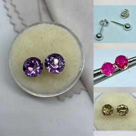 MaxSold Auction: This online auction features gemstone & silver jewelry and loose gemstones such as diamonds, aquamarines, rubies, tourmalines, emeralds, citrines, topaz, and more!