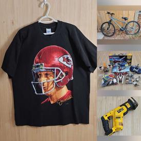 MaxSold Auction: This online auction features video game console & games, jerseys, Star Wars collectibles, DVDs, NASCAR collectibles, collector plates, toys, comics, power tools, guitar amp, watches, Anime books, Boyds Bears, art glass, trinket boxes, bike, sports trading cards, Angelina Wrona artwork, and more!