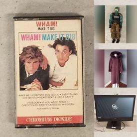 MaxSold Auction: This online auction features video game console & games, outerwear, desktop computer, yarn, vintage action figures, antique military chests, floor corker, utility sink, cassettes, toolbox, and more!