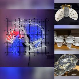 MaxSold Auction: This auction features  Coins, Jewelry, Flatware, Wall Art, Rhinestones , Beanbag Toys, Lamps, Fish Decor, Clocks, Hangers, Purses, Barrister Display Case, Animal Figurines, Miniatures, Religious Decor, LPs, Philadelphia Phillies Collectibles, Coca-Cola, Steins, Stones, Books, VHS, Card Tables, Judaica, Snow Tubes, Art, Pens, Sneakers,  Purses, CDs, Chinaware, Scuba Gear and much much more!