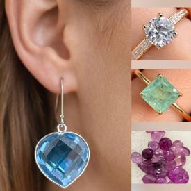 MaxSold Auction: This online auction features gemstone jewelry, silver jewelry, gold jewelry, loose gemstones, cameos, and more!