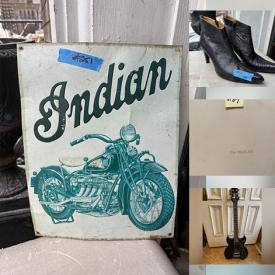 MaxSold Auction: This online auction features Blue Mountain pottery, beauty appliances, desktop computers, men’s & women’s footwear, Christmas houses, sports trading cards, guitars, storage totes, cedar trunk, vinyl records, outerwear, jerseys, graphic t-shirts, animated Santas, oil lamps, humidifier, turntables, art & craft supplies, coins, banknotes, floor ashtray, office supplies, hand tools, and more!