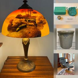 MaxSold Auction: This auction features Fireplace Tools, Carpets, Jewelry, Watches, Framed Wall Art, Brand Collectibles, Crock, Armoire,  Grandfather Clock, BBQ, Banks, Coins, Vintage Christmas Ornaments, Glass Jugs, Occasional Tables, Pottery, Golf , Garden Decor, Coins, Celebrity Photos, Books, Light Fixtures,  Cameras, Kitchen Tools, Butchers Block, Lightning Rods, Tools, Blue Jays Collectibles, Dresser Accessories, Hats, Bottles, Mirrors  and much much more!