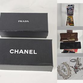 MaxSold Auction: This online auction features comics, designer handbags, sports collectibles, costume jewelry, coins, designer eyeglass frames, virtual reality headset, hand tools, art glass, watches, decanter, collectible Barbies, marbles, and more!