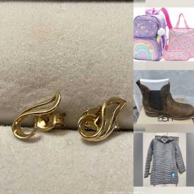MaxSold Auction: This online auction features men’s & women’s footwear, outerwear, loose gemstones, new backpacks, gold jewelry, and more!