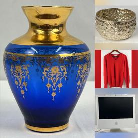 MaxSold Auction: This online auction features silver & costume jewelry, coins, stamps, watches, vintage iMac computer, art glass, decorative plate, vintage book, sewing machine, collector plates, Dept 56 buildings, Disney collectibles, beauty appliances, women’s clothing, and more!n